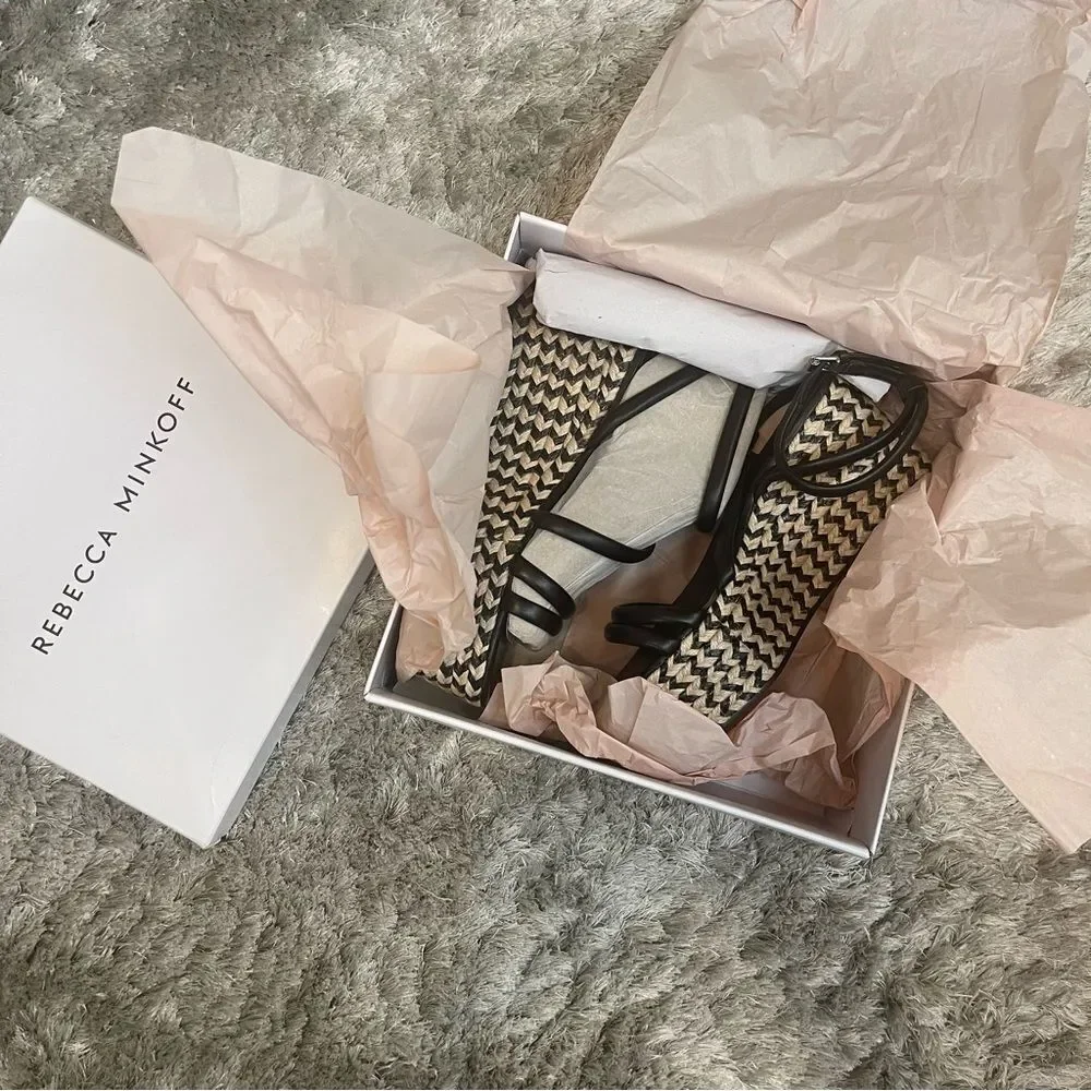 Rebecca Minkoff black saddle
